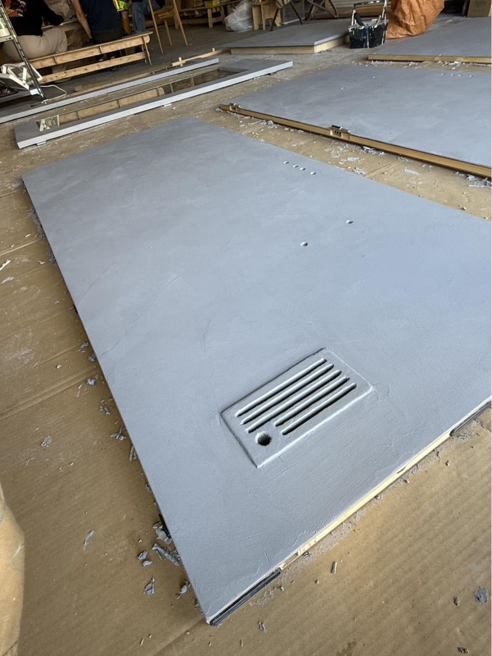 モルタル仕上げ